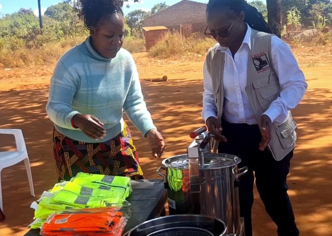 Castel Malawi donates Beekeeping equipment to Lunyangwa Communities in Mzuzu