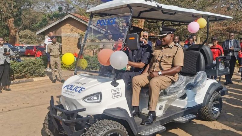 Tsuyoshi Motors Donates Electric Patrol Vehicle, Motorcycle to Malawi Police