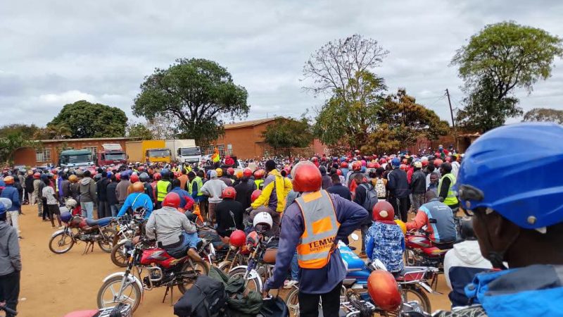 Kabaza Operators Reject K240,000 Licence Fee as Lilongwe Tightens Motorcycle Taxi Rules