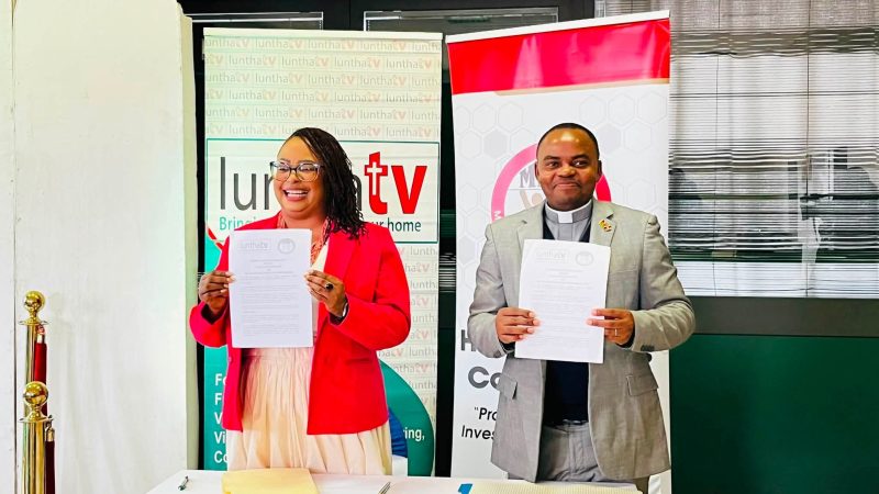 Luntha TV, MHRC Sign MoU to Strengthen Human Rights Awareness Across Malawi