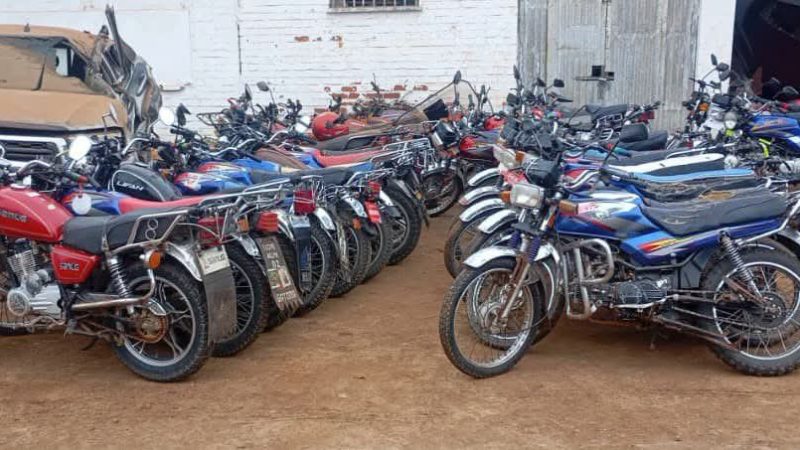 Dedza Police Impound 22 Motorcycles in Road Safety Operation