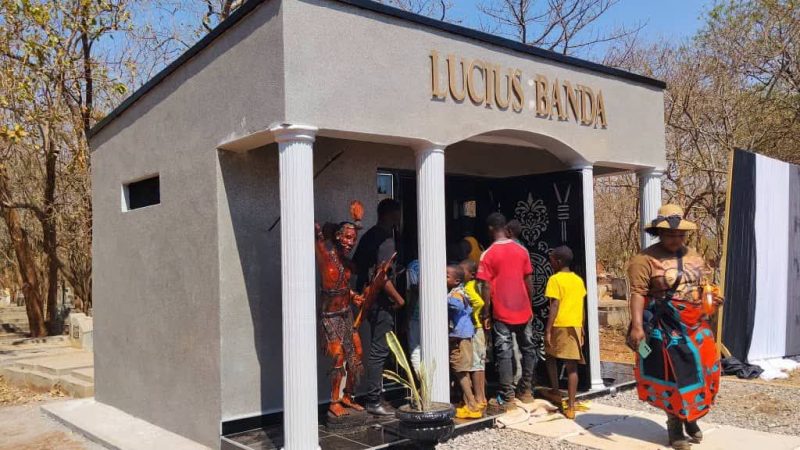 Lucius Banda Mausoleum Unveiled in Balaka as Plans for Museum Take Shape