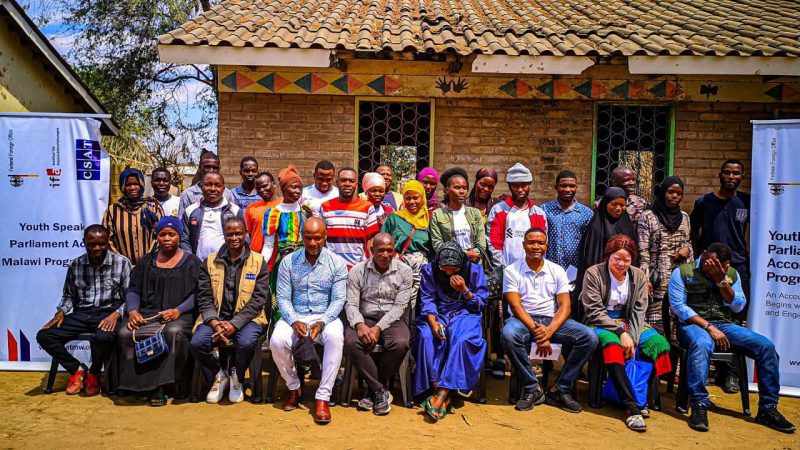 Mangochi Youth Pledge to Monitor Development Projects and Hold Leaders Accountable