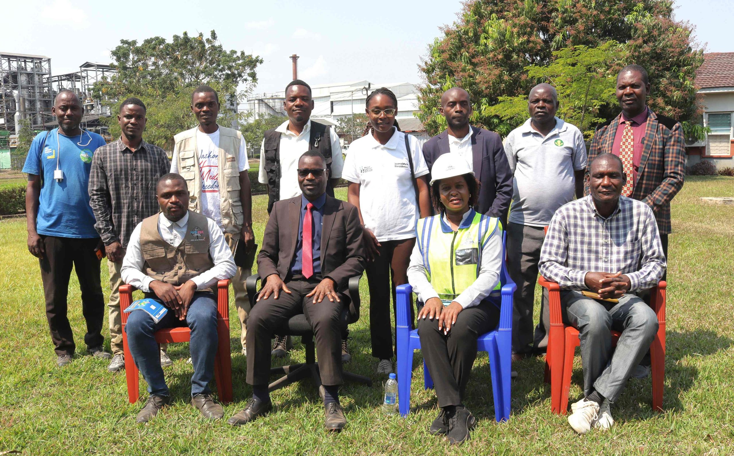 Group photo of Shire Valley Media Club and Presscane employees 002 scaled