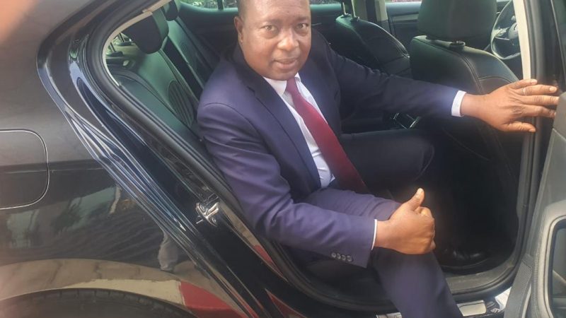 UTM President Kabambe arrives in Morocco for WAFCON finals