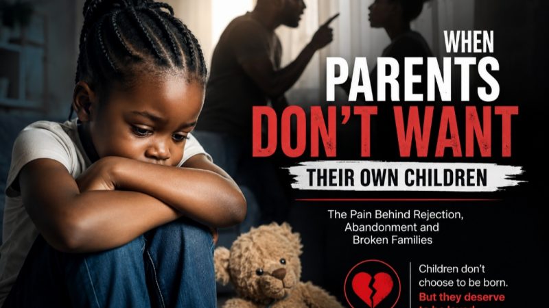 When Parents Don’t Want Their Own Children: The Pain Behind Rejection, Abandonment and Broken Families