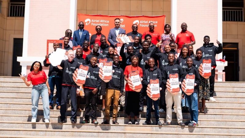 Airtel Malawi Awards Nzeru Tech Scholarships to 25 MUST Students