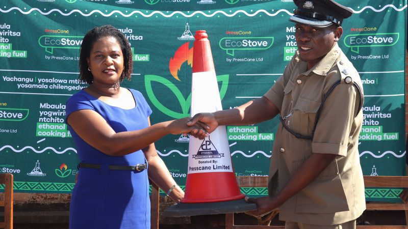 PressCane supports Milare Police with road cones to boost safety