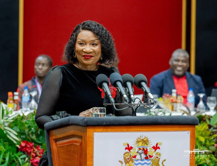Mutharika speaking during the ceremony 002