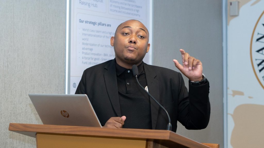 BSE calls for regional collaboration to boost SME listings 3 Segwe-making-a-presentation