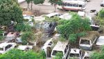 Mozambique Police Stations Turned Into Scrapyards as Impounded Vehicles Rot for Decades