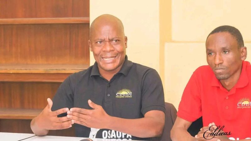CDEDI fires warning shot at DPP: stop intimidating speaker Suleman