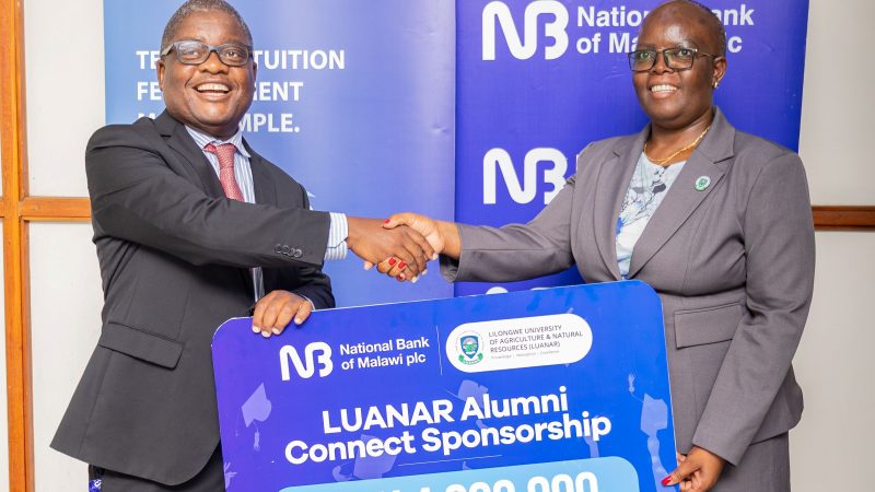 NBM plc backs LUANAR Alumni Network with K4 million sponsorship