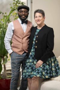 Maliro launches Foundation for kidney disease awareness 11 Maliro left and Dr Susan Brown