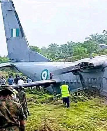 Nigerian Military Aircraft Crashes in Ondo State While Heading to Lagos