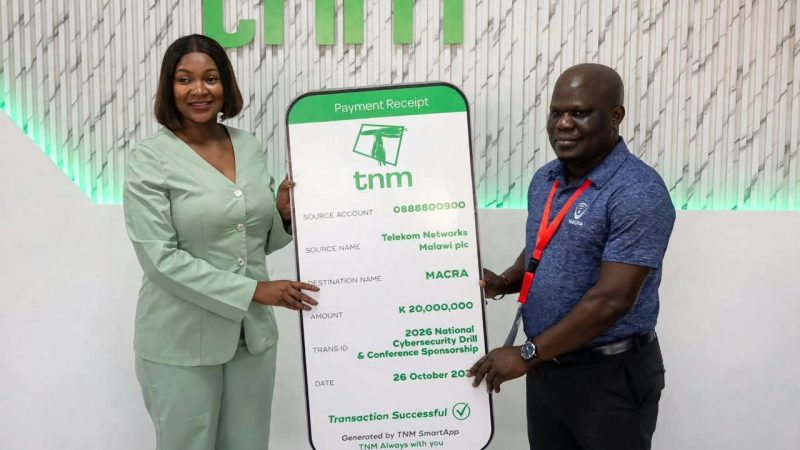 TNM Injects K20 Million into Malawi’s Cybersecurity Preparedness