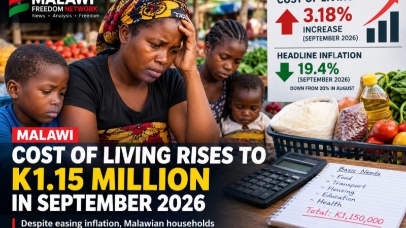 Cost of Living Rises to K1.15 Million Despite Falling Inflation