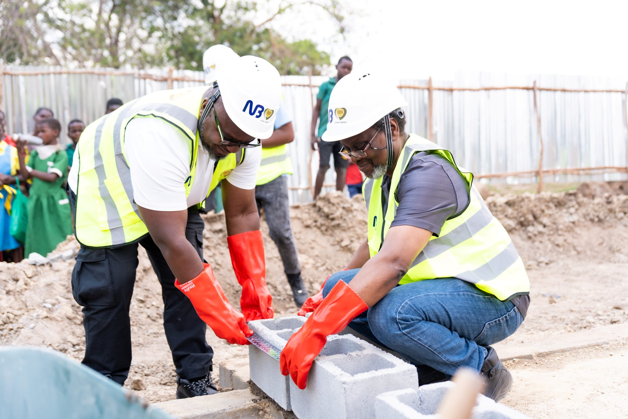 Ulaya Left and Chirwa symbolic groundbreaking of Namale Health Centre 002 scaled