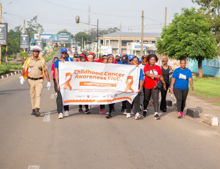 Walking for charity