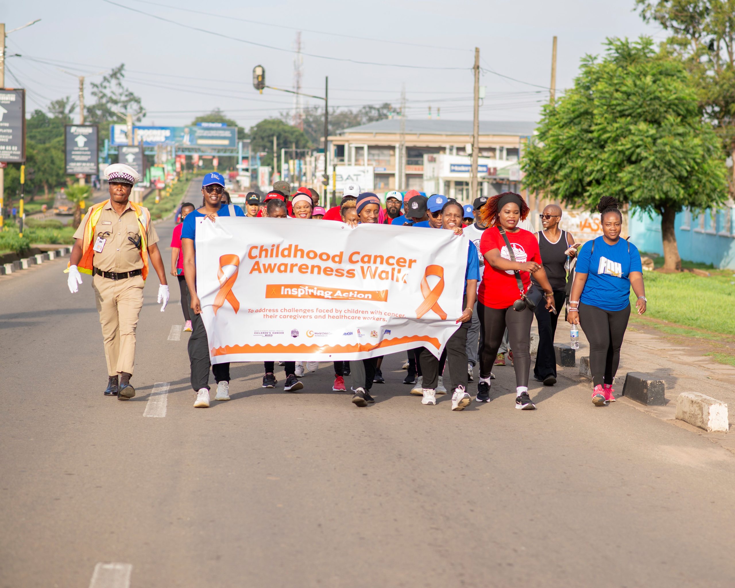 The Walkers in kidney health awareness walk Saturday 1 Walking for charity scaled